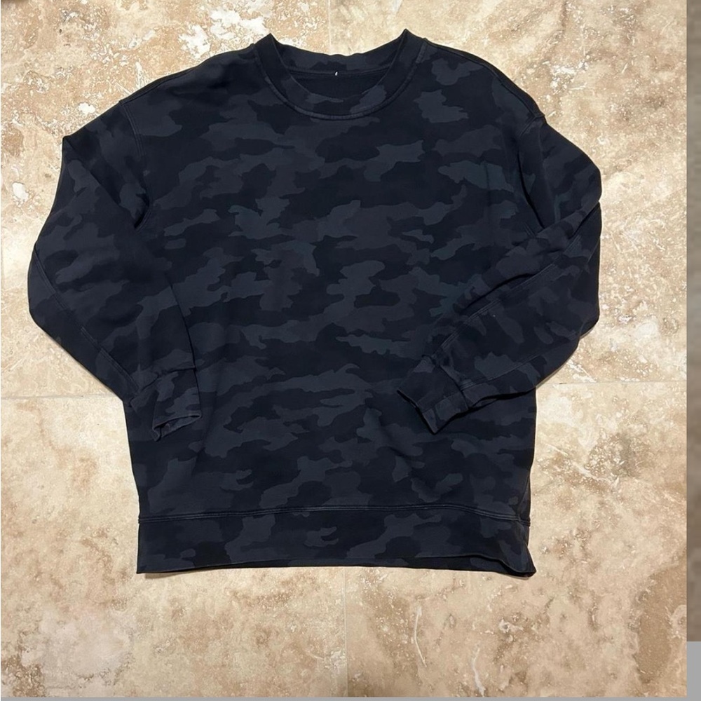 Black Camo Sweatshirt